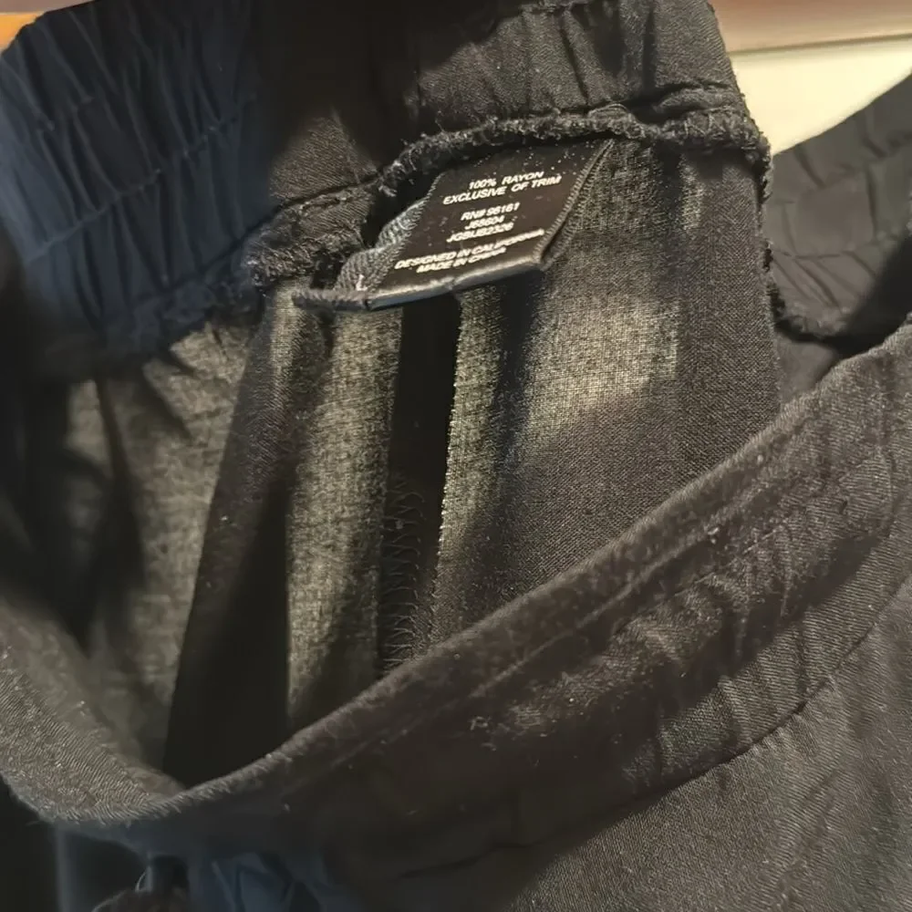 Summer black pants